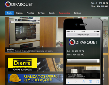 Odiparquet Website